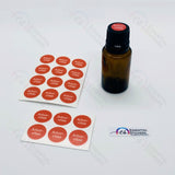 Oil Cap Stickers - A