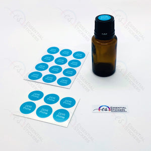 Oil Cap Stickers - D