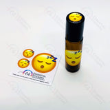 Emoji Roller Bottle Sticker Sets