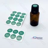 Oil Cap Stickers - E