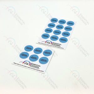 Oil Cap Stickers - J