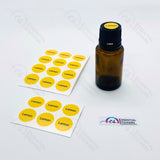 Oil Cap Stickers - L