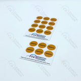 Oil Cap Stickers - M