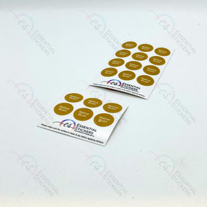 Oil Cap Stickers - N