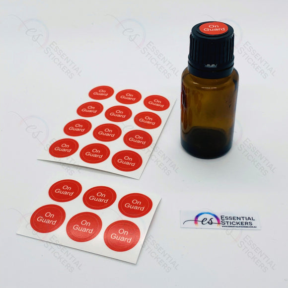 Oil Cap Stickers - O