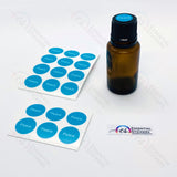 Oil Cap Stickers - P