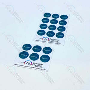 Oil Cap Stickers - R