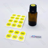 Oil Cap Stickers - S